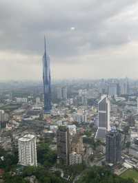 The best view of Kuala Lumpur from KL Tower!