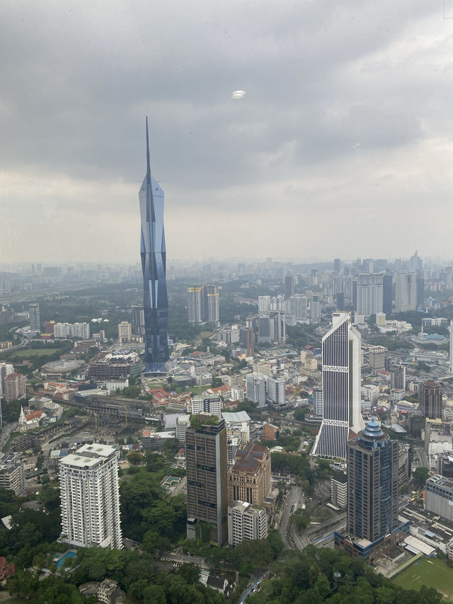 The best view of Kuala Lumpur from KL Tower!