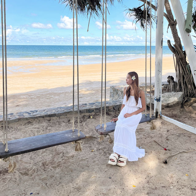 ที่พักสไตล์บ้านสวนติดทะเล 🌴🌼 บ้านอิ่มสุข รีสอร์ท