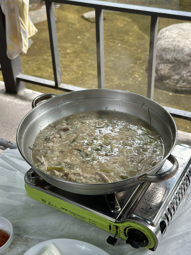 안양예술공원 계곡뷰에서 먹을 수 있는 백숙 🍗