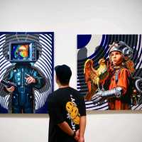 ไปดูนิทรรศการ Retro Futuristic Art แบบล้ำๆ กัน
