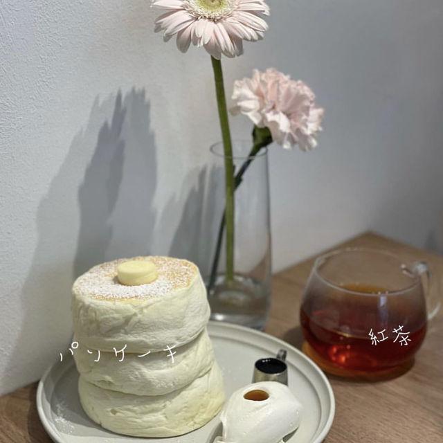 古着やおしゃれなカフェがあふれる高円寺にあるぷるぷるふわふわのパンケーキ🥞🤍