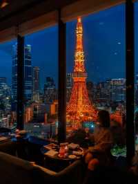 【東京鐵塔】最美拍照機位🏖️，適合白天和晚上🔥⭐️