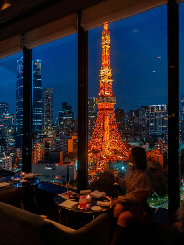 【東京鐵塔】最美拍照機位🏖️，適合白天和晚上🔥⭐️