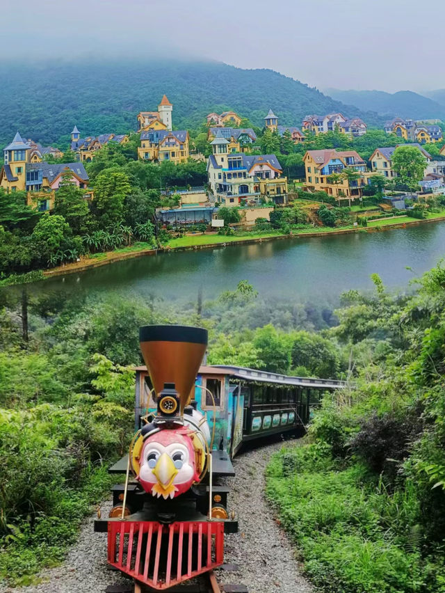 《火車》深圳森林小火車遊覽