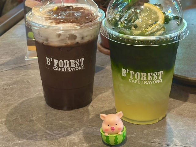 Oasis ใจกลางเมืองระยอง B‘forest Cafe Rayong 🍃