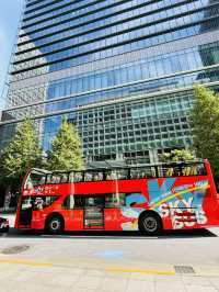 【東京都】東京を歩かずに観光できる！屋根なし2階建バスで車窓観光！！