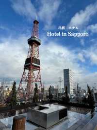 【札幌】立地抜群！テレビ塔がみえるルーフトップ付きホテル🏨