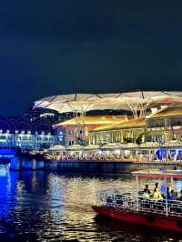 🇸🇬 Capturing the Nighttime Magic at Clarke Quay, Singapore