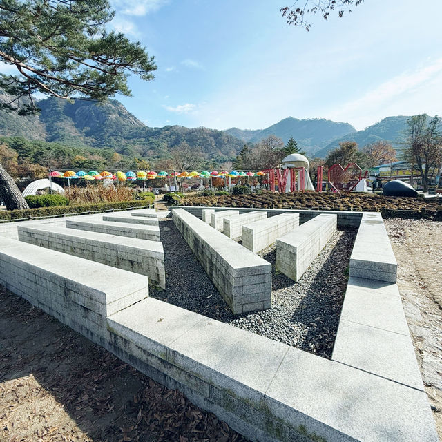 Art in Nature: Sanjeong Sculpture Park in Pocheon 🇰🇷