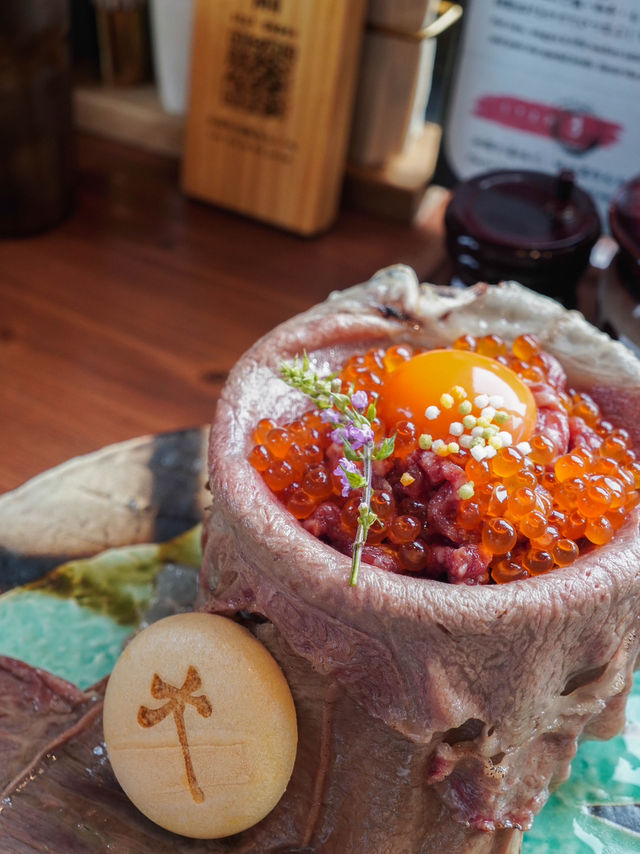 京都嵐山｜人氣甚高的火炙火山和牛蓋飯店