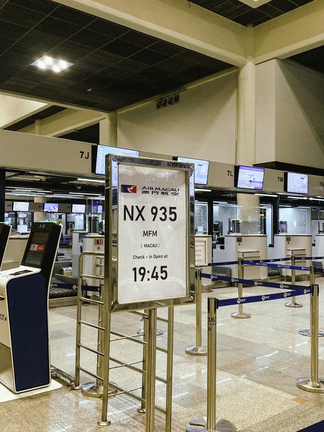 รีวิวสายการบิน Air Macau (Full service)
