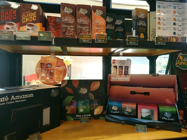 พักรถเข้า..คาเฟ่ อเมซอน