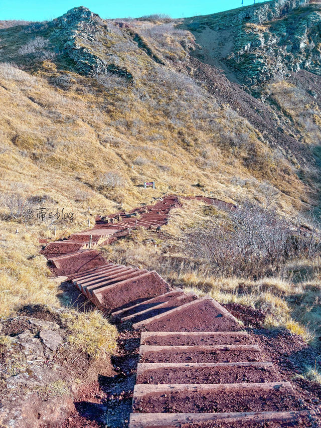 冰島黃金圈景點推薦｜Kerid Crater火口湖，歷經6500年的淬鍊