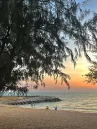 🇹🇭 rayong หาดแหลมเจริญ 🌊 🌅 ⛱️