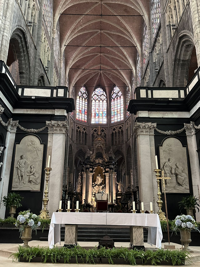 Interior of Saint Bavo’s Cathedral