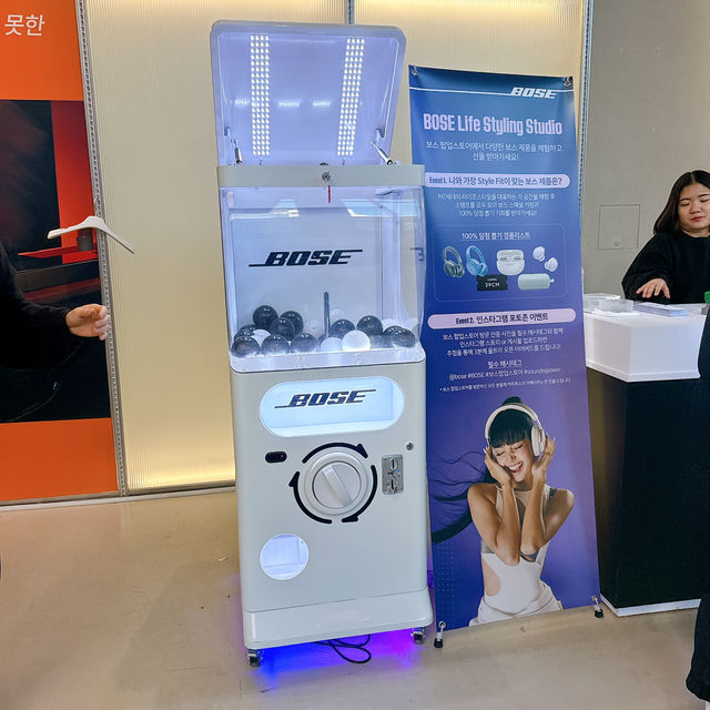 【韓国/ソウル】韓国で人気！BOSEのポップアップ