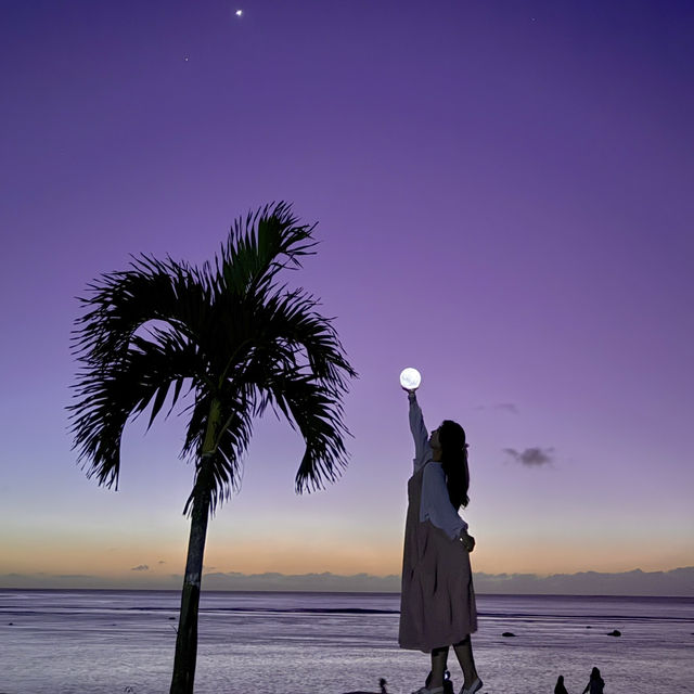✨ 별빛 아래 로맨틱한 밤! 괌 탕기슨 비치 별빛투어 🌌