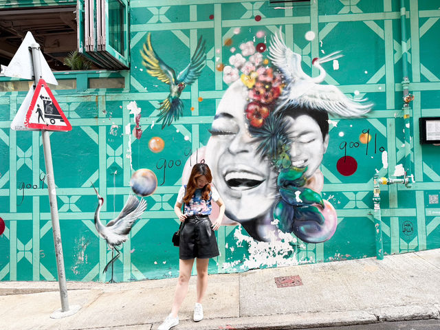 Urban Canvases: The Vibrant Murals of Hong Kong's Central District