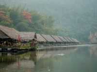 ที่พักเเพ ริเวอร์เเคว จังเกิ้ลราฟท์ จ. กาญจนบุรี 