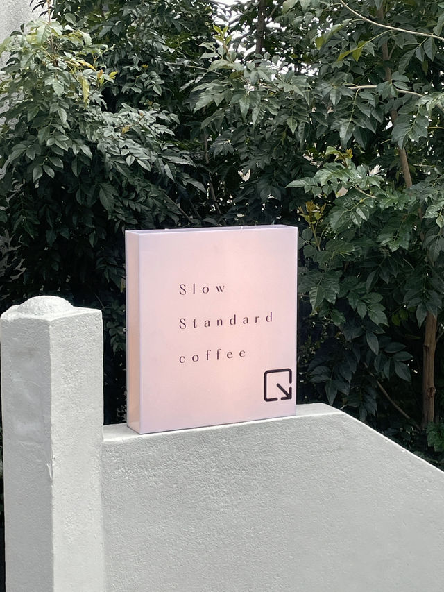 自由が丘で韓国人のオーナーが1人でひっそり営む穴場カフェ"slow standard coffee"☕️