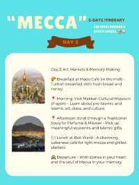 Mecca itinerary 