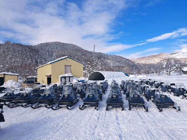 北海道旅遊🥳喜茂別路線雪場❄️自駕動力雪橇體驗分享😍欣賞羊蹄山沿途雪景🗻