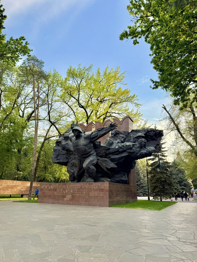 Springtime Vibes at 28 Panfilov Guardsmen Park
