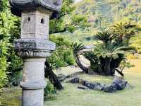 Surreal enchanted Sengan-En Japanese Gardens, Kagoshima 