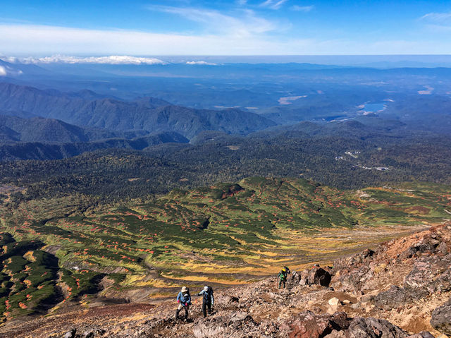 旭岳⛰️🌄をハイキング散歩
