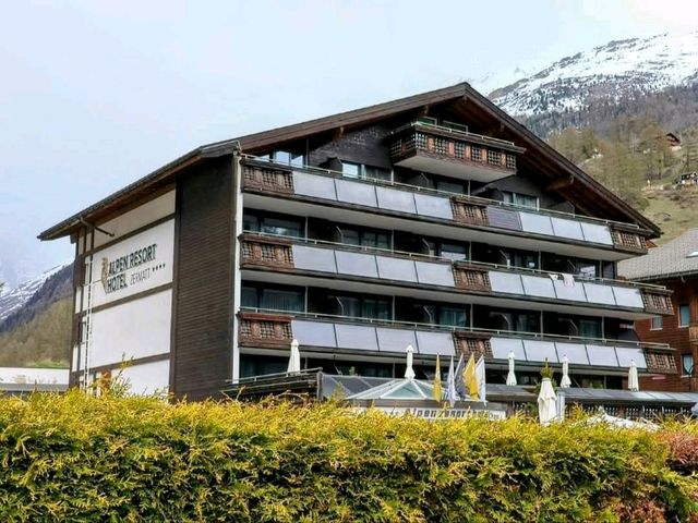 瑞士-策馬特，房間陽台就能看到馬特洪峰---Hotel Alpen Resort &Spa