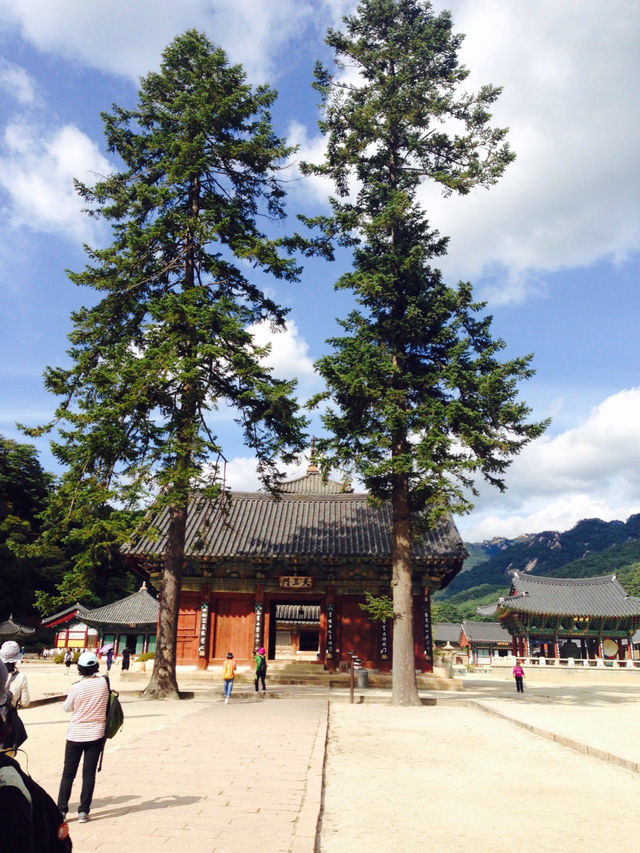 속리산 법주사와 산막이 둘레길을 걷다
