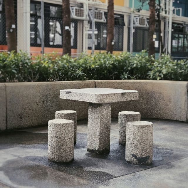 海盛花園：有線節目取景地 + 壁畫打卡位