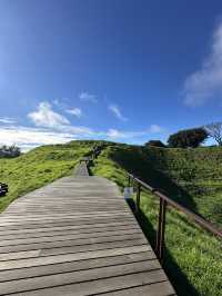 紐西蘭 ｜登奧克蘭伊甸山 Mount Eden Summit