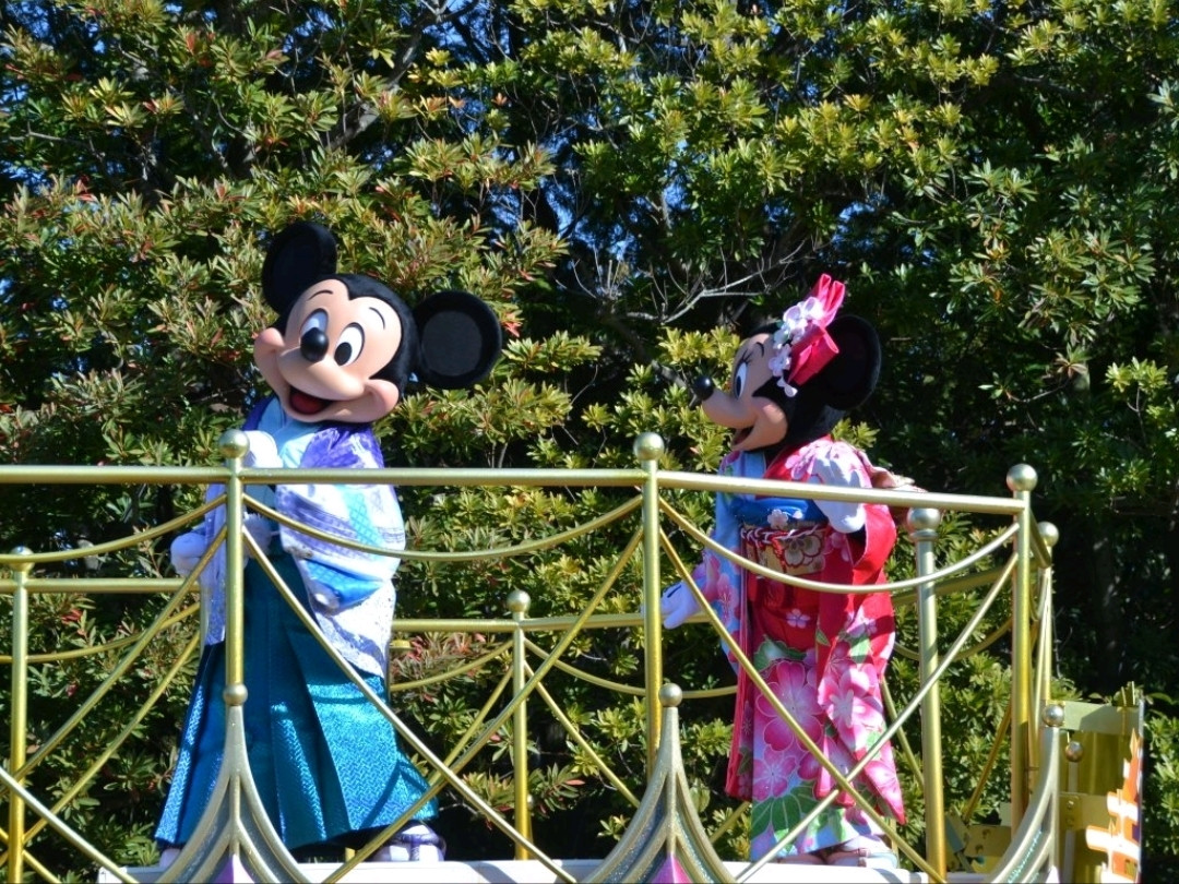 お正月限定🎍ミッキー＆ミニーの和装パレード！ | Trip.com 浦安
