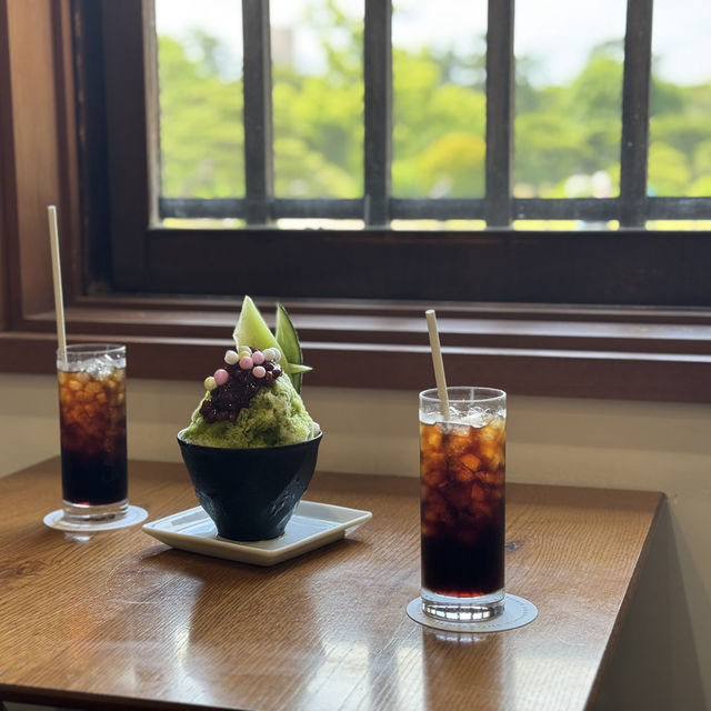 일본 다카마쓰 리쓰린공원 카페 Garden Cafe Ritsurin