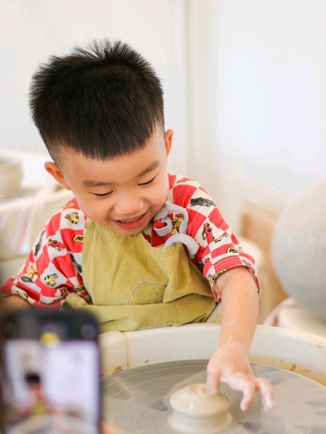 親子拉坯體驗👨‍👩‍👧