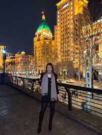 📸 The bund กลางคืนถ่ายรูปสวยมาก
