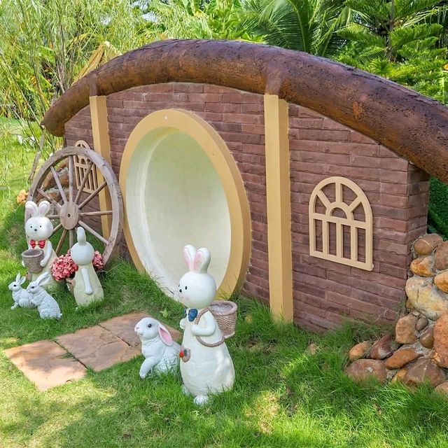 🐇 คาเฟ่บ้านกระต่าย 🛖เหมือนหลุดไปในนิยายย 🪄✨✨