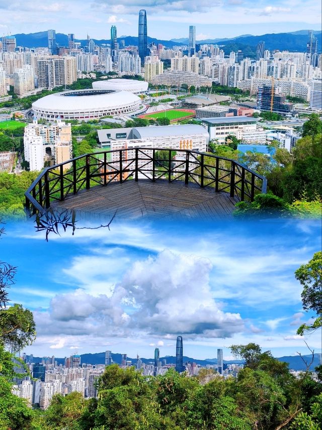 筆架山雙峰連走