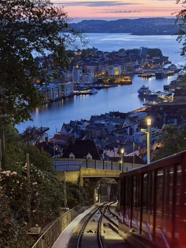 🏞️ 卑爾根 Fløibanen 登山纜車攻略｜登上壯麗峽灣全景