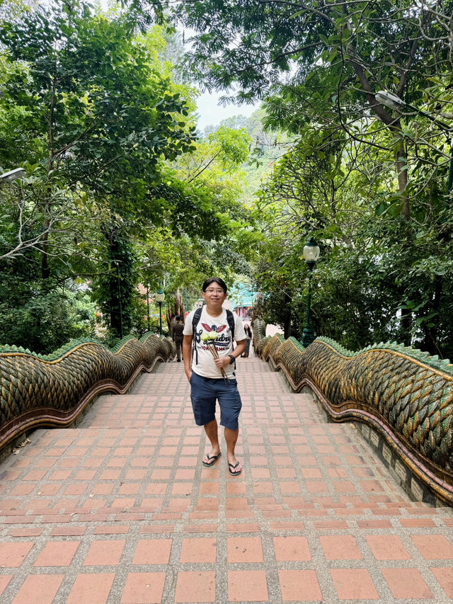 "Golden Peace Above Chiang Mai – Doi Suthep Temple” 🔔 