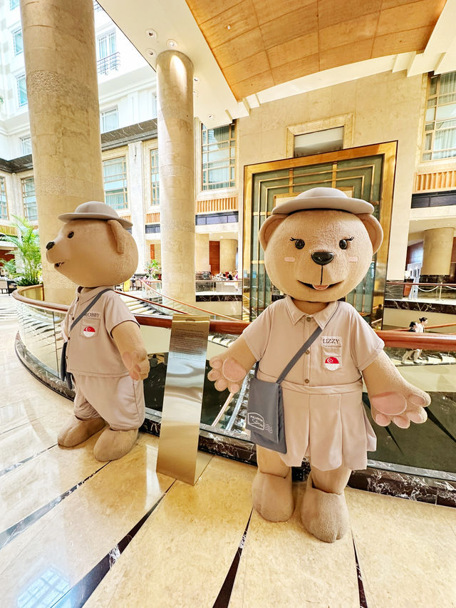 Grandeur Reimagined – Stepping Into Heritage at The Fullerton Hotel Lobby ✨
