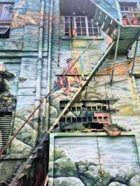The murals at the KL River of Life