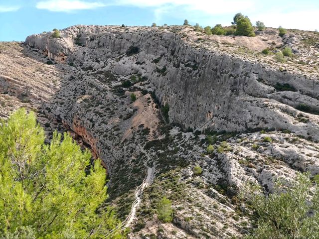 Cave Hopping on a Cliff? Yep, That’s Covetes dels Moros