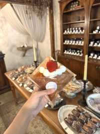 ร้านขนมฝรั่งเศสที่ ย่านkitahama เมืองโอซาก้า
