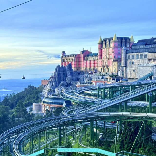 Ride the Sky Serpent: Alpine Coaster at Ba Na Hills