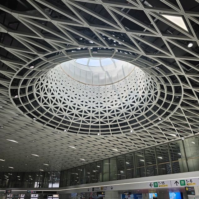 🚆สถานีรถไฟฟ้า Gangxia North | Shenzhen 🚆  🚆สถานีรถไฟฟ้า Gangxia North | Shenzhen 🚆
