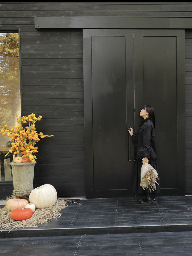 ハロウィンに染まった🎃ニコライバーグマン箱根ガーデン