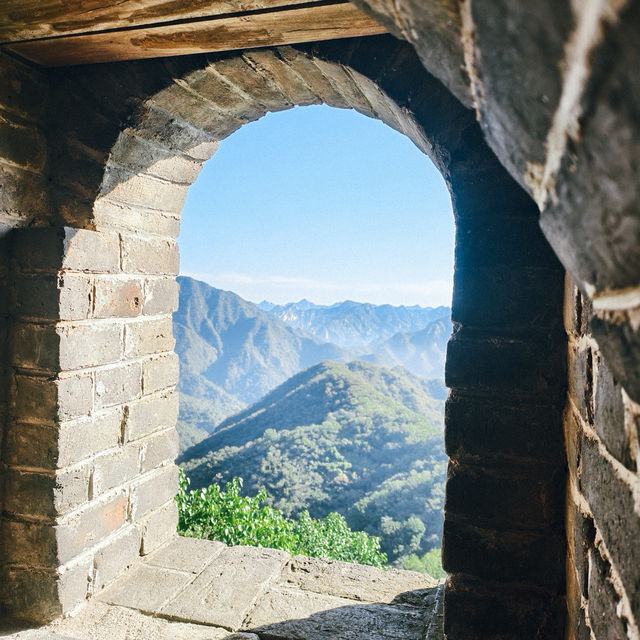 กำแพงหมื่นลี้จากฝีมือมนุษย์ Great Wall of China กำแพงหมื่นลี้จากฝีมือมนุษย์ Great Wall of China
